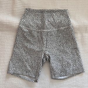 Dot Pattern Bike Shorts